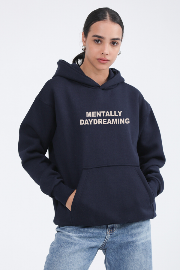 Mentally Daydreaming - Oversized Hoodie