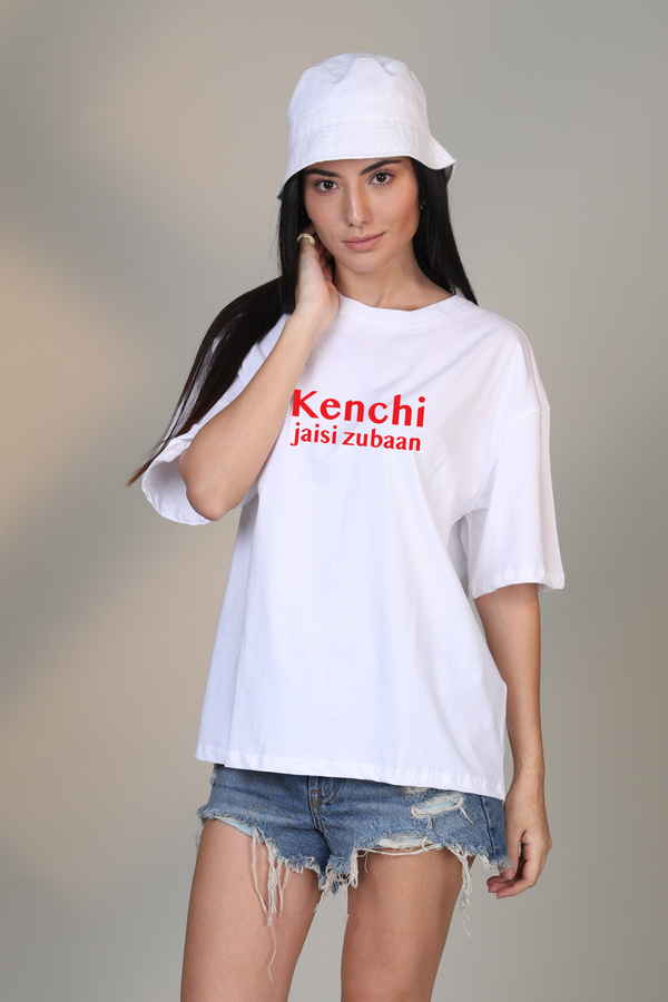 Kenchi jaisi zubaan- Oversized T-Shirt