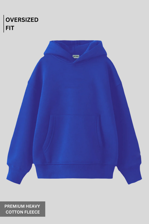 Oversized Hoodie - Cobalt