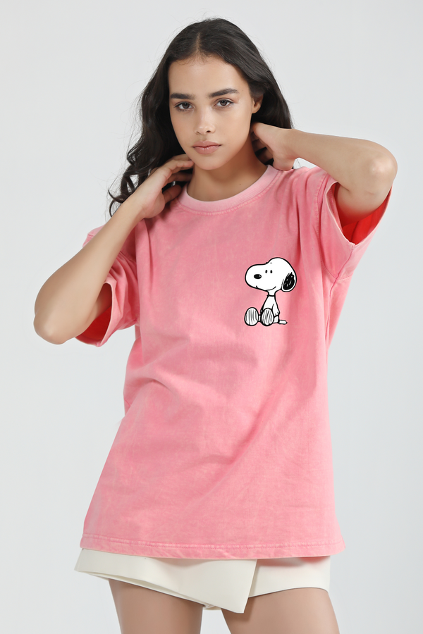 Snoopy - Acid Wash T-Shirt