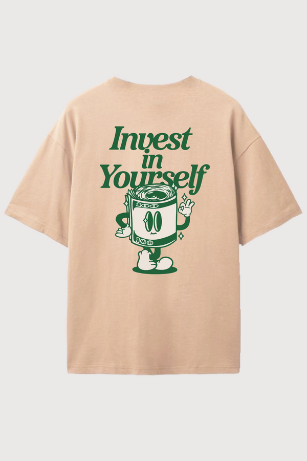 Invest in Yourself-Oversized t-shirt