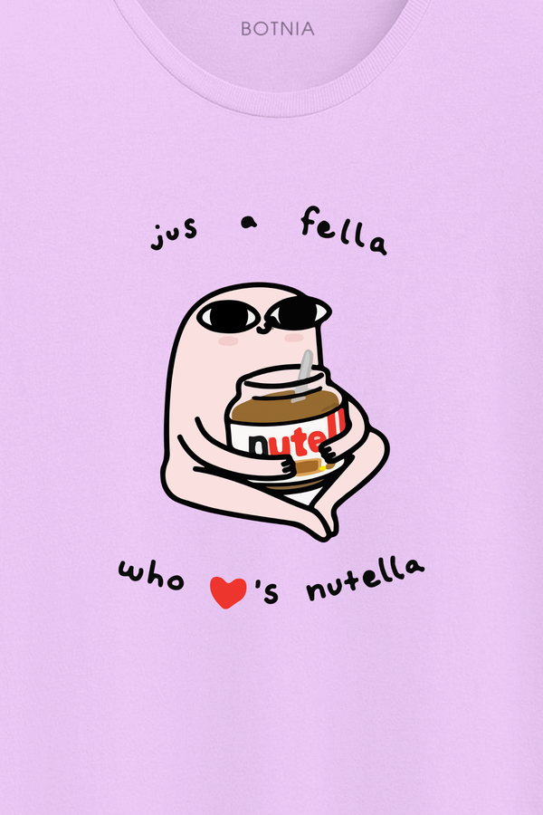 Nutella- Half sleeve t-shirt