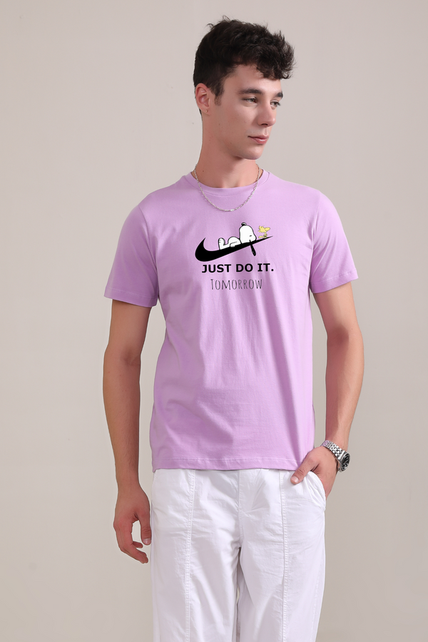 Just do it. Tomorrow- Half sleeve t-shirt