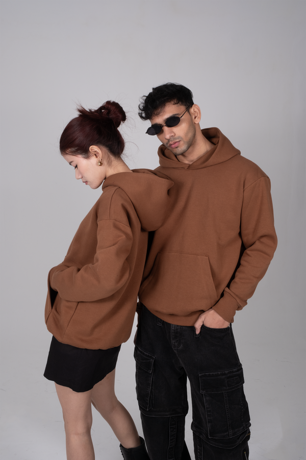 Oversized Hoodie - Caramel