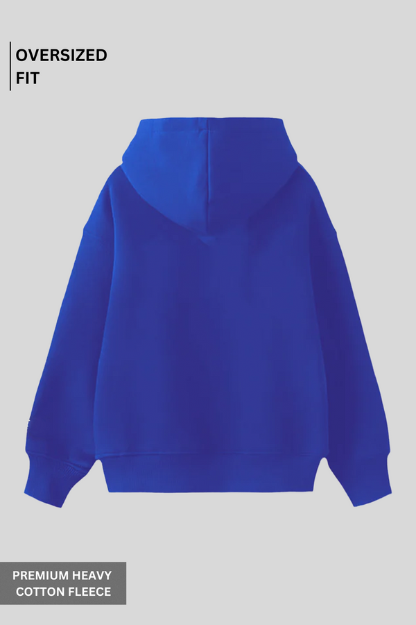 Oversized Hoodie - Cobalt