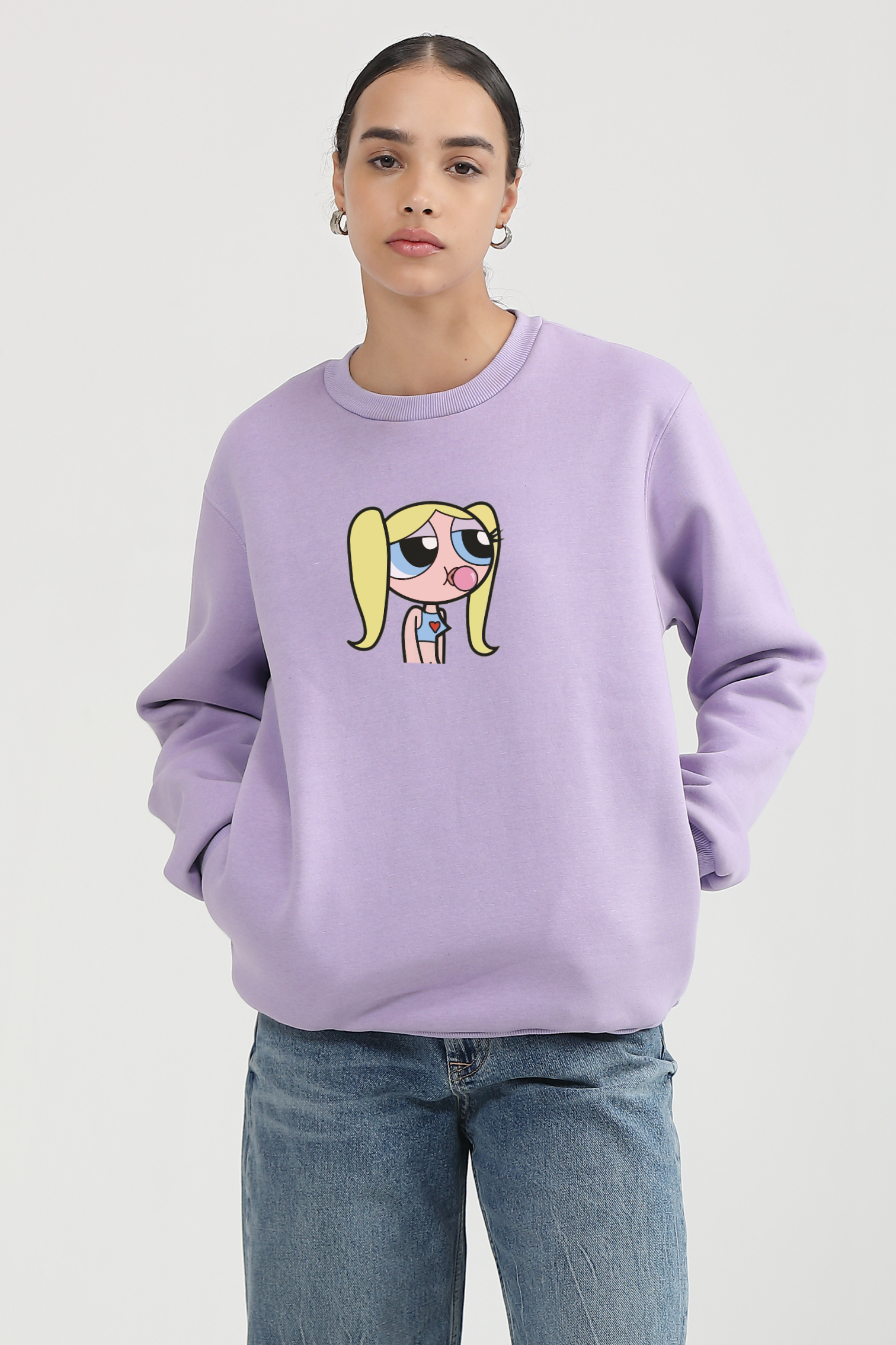 Powerpuff Girl- Oversized Sweatshirt