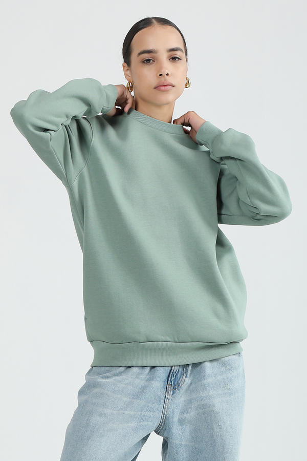 Granite Green- Oversized Sweatshirt