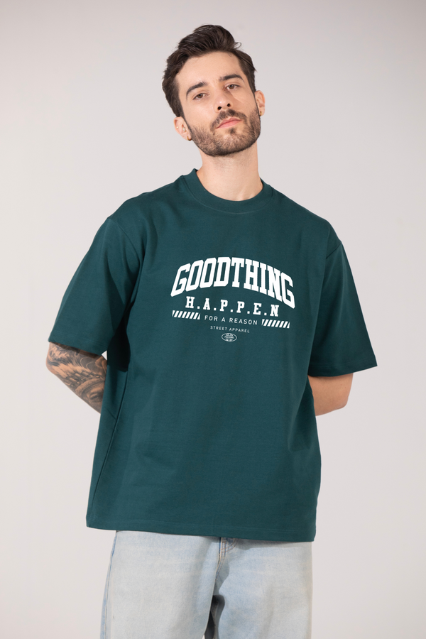 GoodThing Happen- Oversized T-Shirt