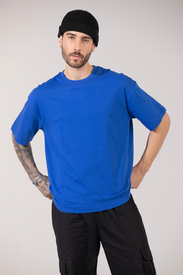 Blue Prosecco-Oversized t-shirt