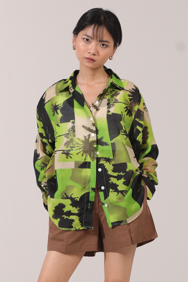 Tropical Punch Oversized Shirt