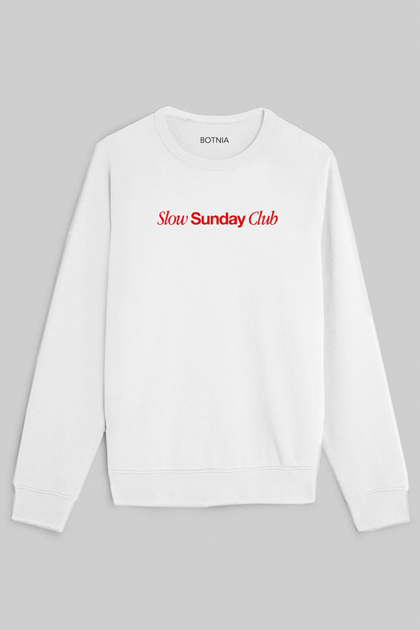 Slow Sunday Club- Oversized Sweatshirt