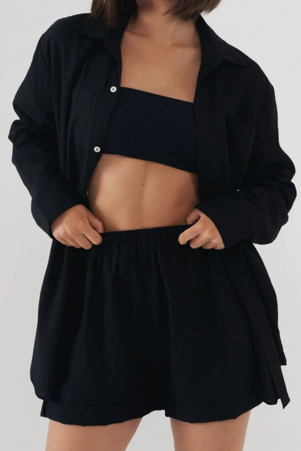 Ember Co-Ord Set- Black