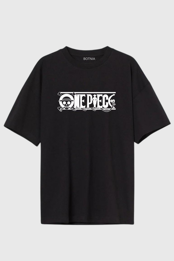 The One Piece - Black- Oversized t-shirt