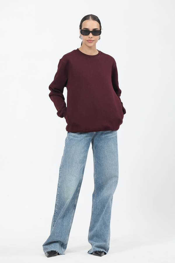 Wild Berry- Oversized Sweatshirt