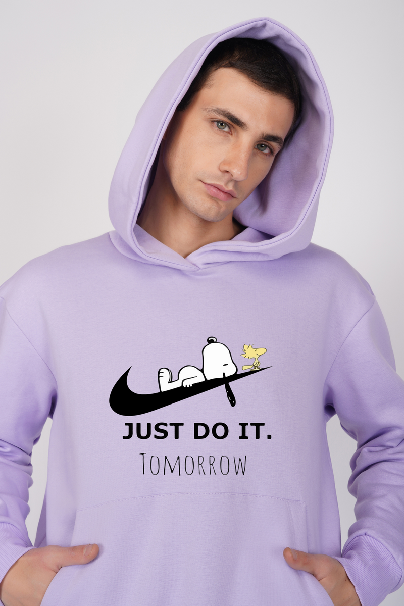 Purple just do it hoodie sale