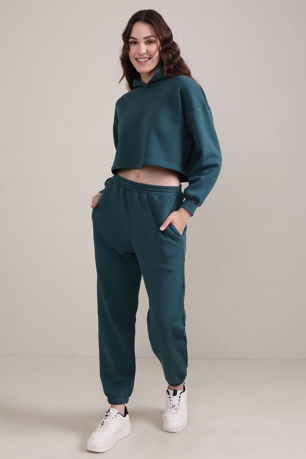 Sweatpants-Teal Blue