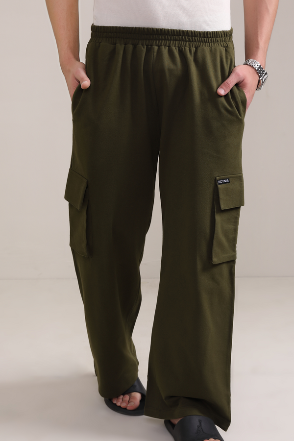 Olive- Cargo pants