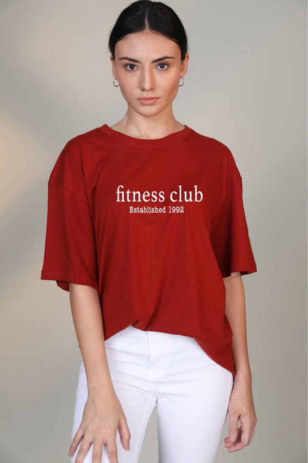 Fitness Club - Oversized T-Shirt