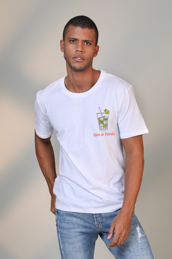 Gin & Tonic- Half sleeve t-shirt