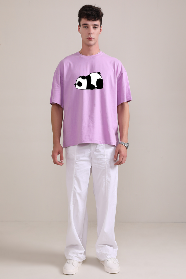 Panda-Oversized t-shirt