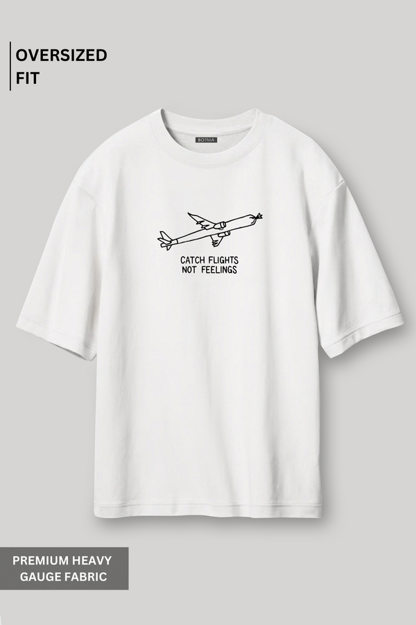 Catch Flights- Oversized t-shirt