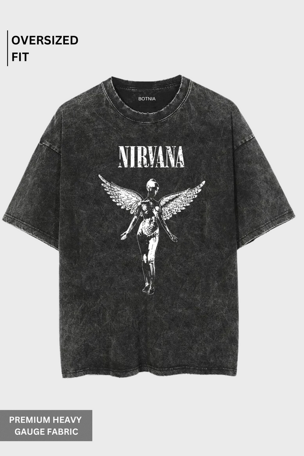 Nirvana- Acid Wash T-Shirt