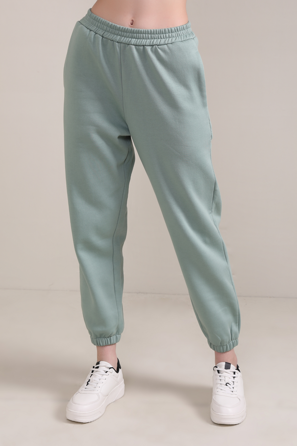 Sweatpants-Granite Green