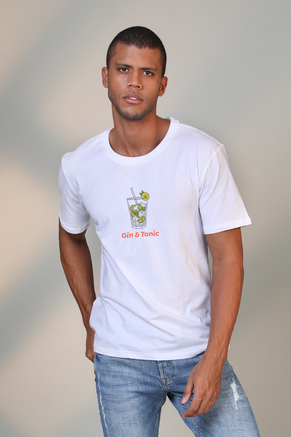 Gin & Tonic- Half sleeve t-shirt