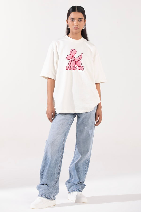 Blow Me- Oversized T-Shirt