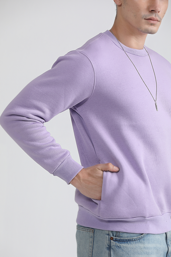 Lavender- Oversized Sweatshirt