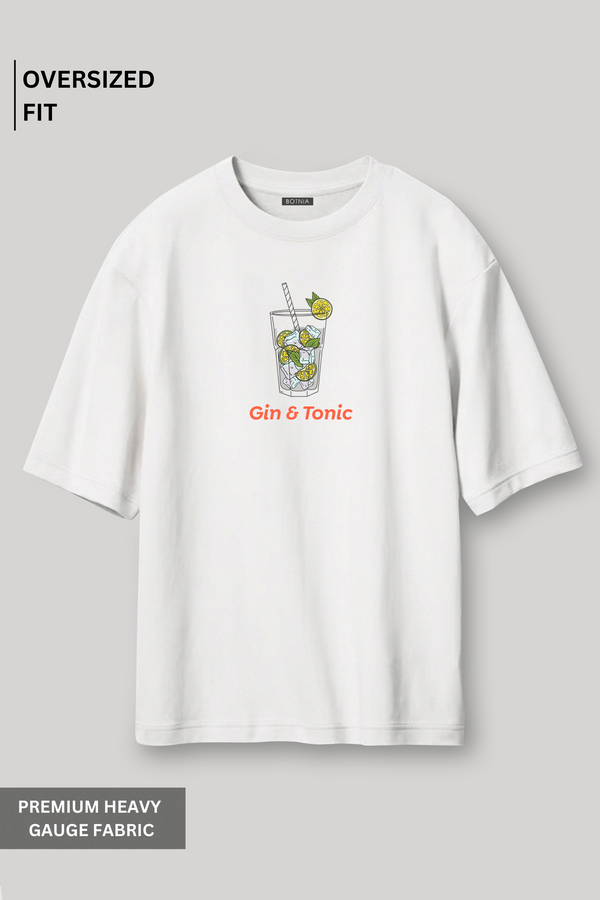 Gin&Tonic- Oversized T-Shirt