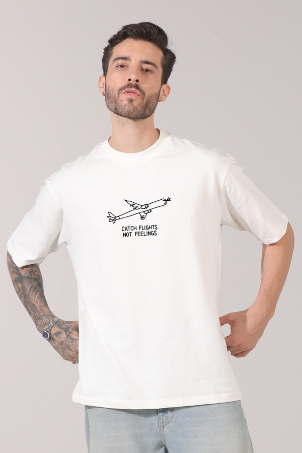 Catch Flights- Oversized t-shirt