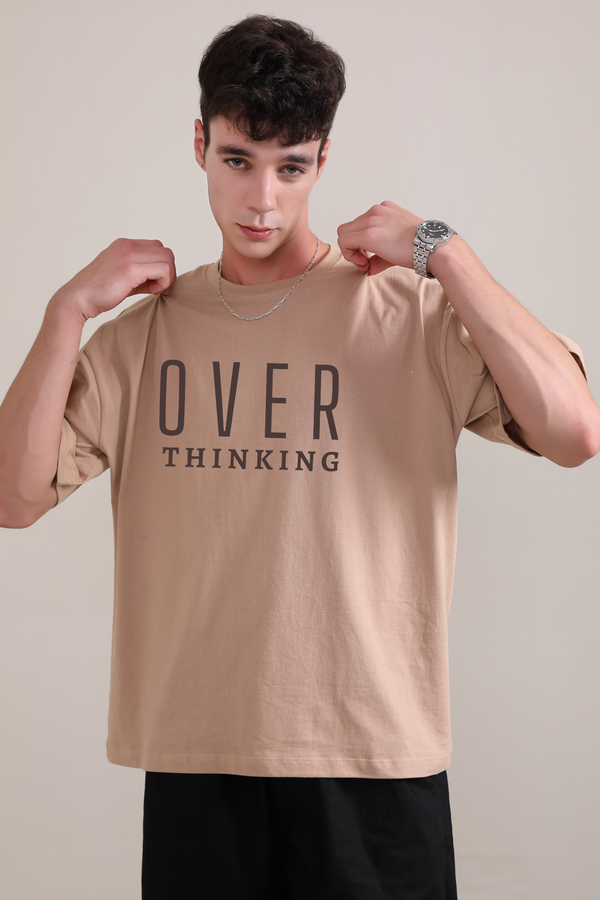 Over Thinking-Oversized t-shirt