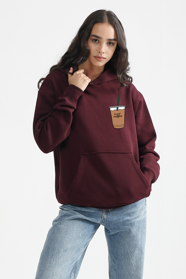 Iced Coffee-Oversized Hoodie