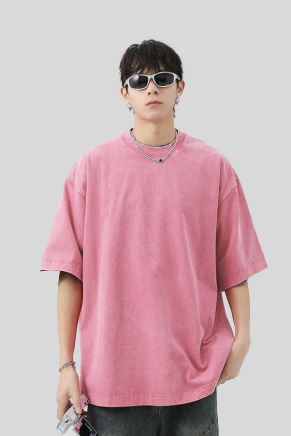 Blush- Acid Wash T-Shirt