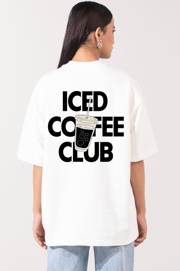 Iced Coffee Club - Oversized T-Shirt