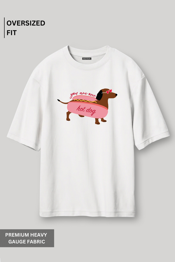 Hot Dog - Oversized T-Shirt