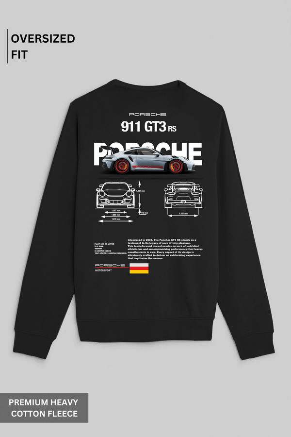 Porche- Oversized Sweatshirt