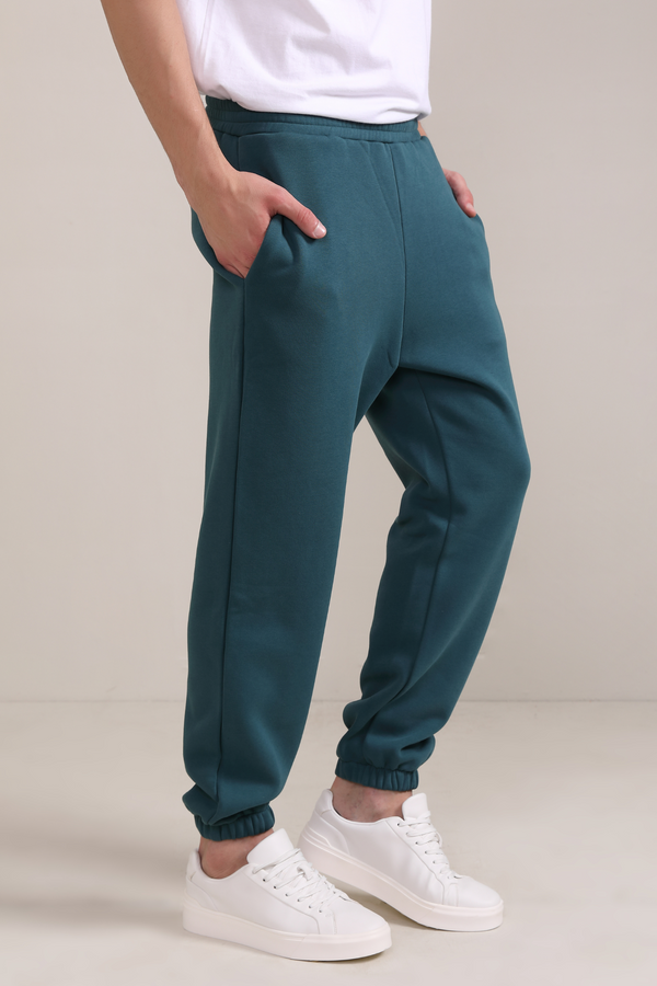 Sweatpants-Teal Blue