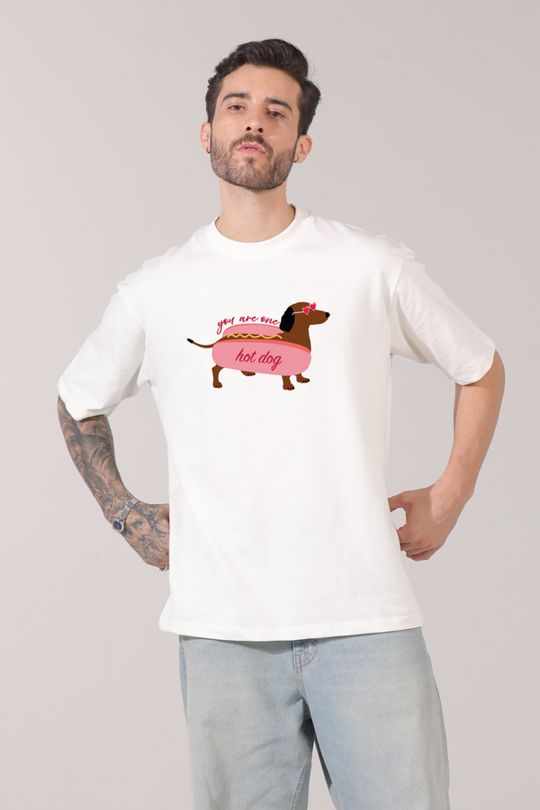 Hot Dog - Oversized T-Shirt