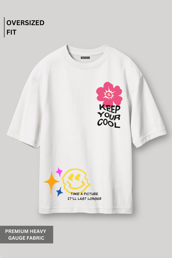 Keep Your Cool- Oversized T-Shirt