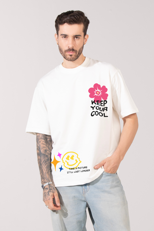 Keep Your Cool- Oversized T-Shirt