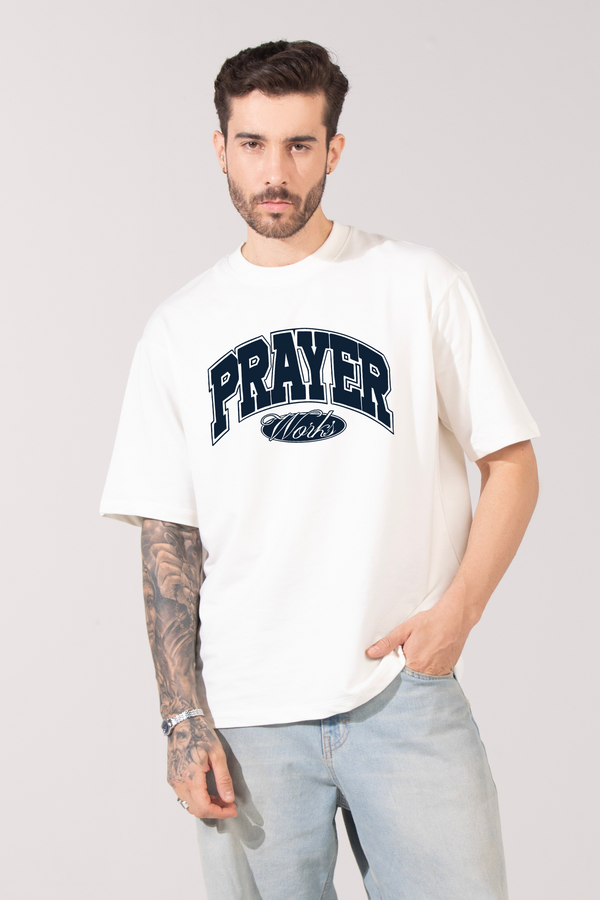 Prayer Works- Oversized t-shirt