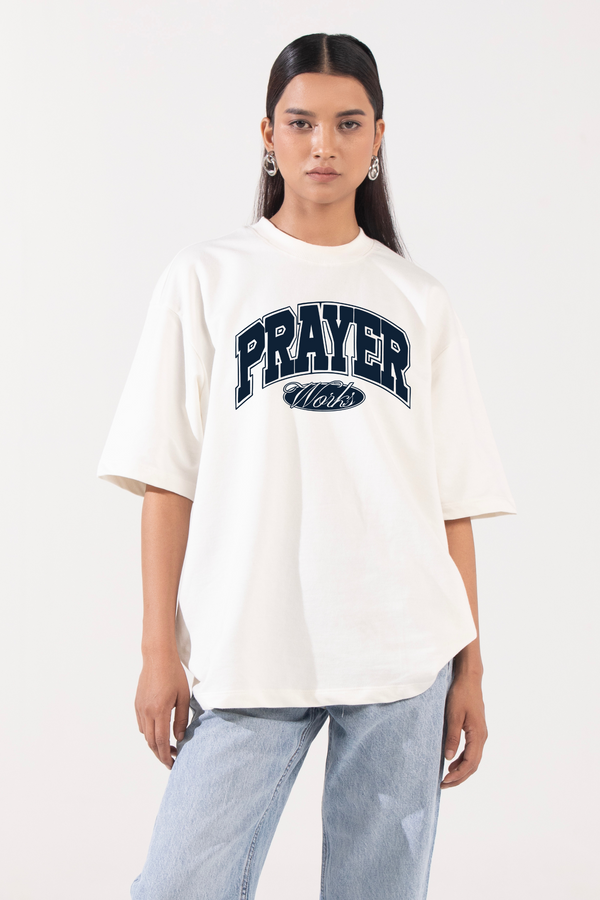 Prayer Works- Oversized t-shirt