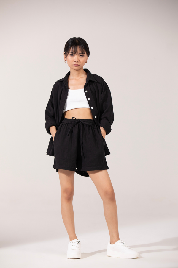 Ember Co-Ord Set- Black