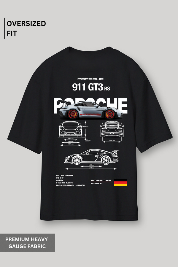 Porsche- Oversized T-Shirt