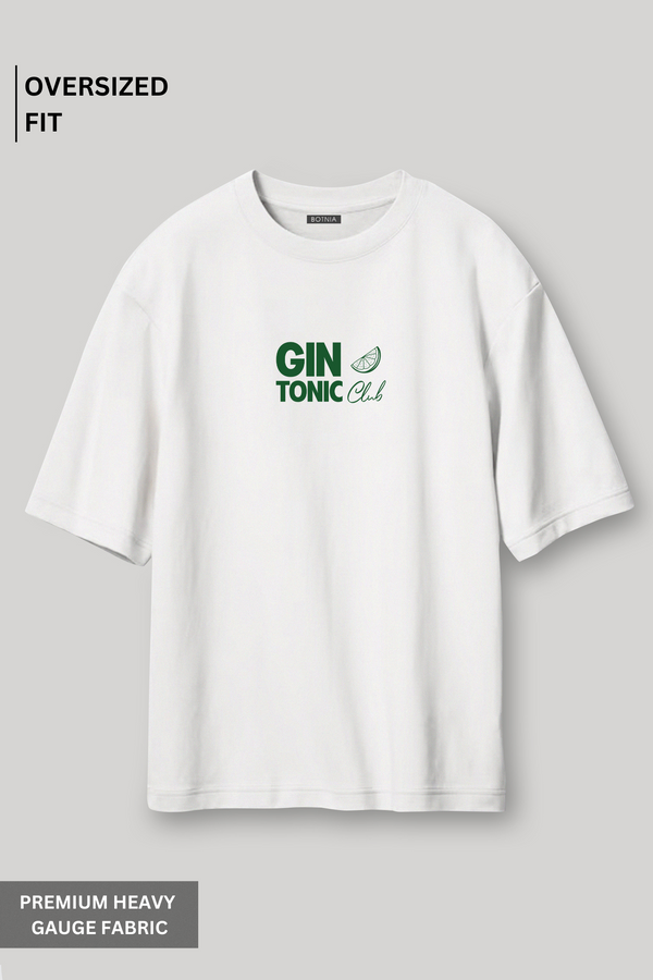 Gin Tonic Club - Oversized T-Shirt