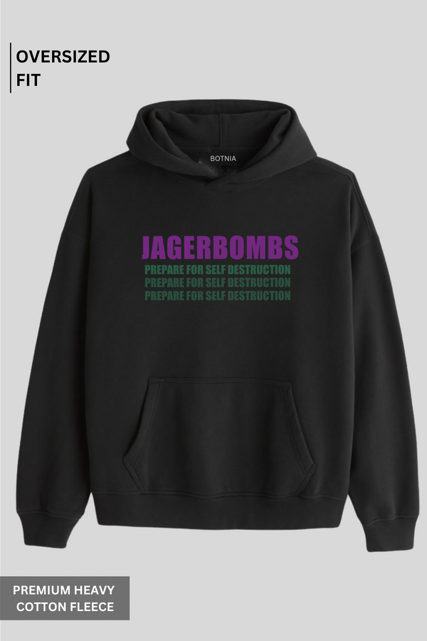 Jagerbombs - Oversized Hoodie