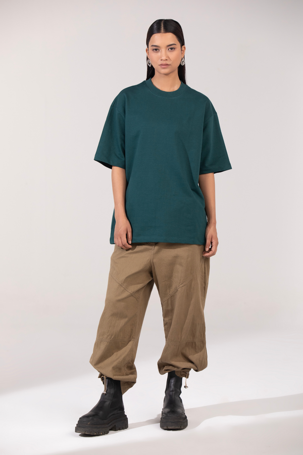 Deep Moss- Oversized T-Shirt