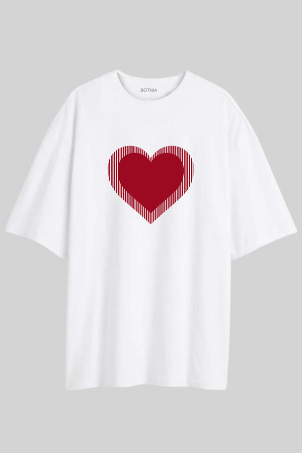 Heart- Oversized T-Shirt